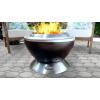 imageCuisinart COH800 Cleanburn Smokeless 24quot Fire Pit with Wind Guard Easy Clean Removable Base for Ash and Locking BaseCleanburn 24 Fire Pit