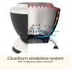 imageCuisinart COH800 Cleanburn Smokeless 24quot Fire Pit with Wind Guard Easy Clean Removable Base for Ash and Locking BaseCleanburn 75 Tabletop Fire Pit