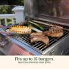 imageCuisinart Chefs Style Tabletop Portable Propane Gas Grill with Dual Burners 20000 BTUs Total Small Grill for Camping ampamp Tailgates Barbecue Grill Stainless SteelProfessional Gas Grill  TwoBurner  Stainless Steel
