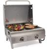 imageCuisinart Chefs Style Tabletop Portable Propane Gas Grill with Dual Burners 20000 BTUs Total Small Grill for Camping ampamp Tailgates Barbecue Grill Stainless SteelProfessional Gas Grill  TwoBurner  Stainless Steel