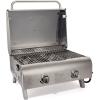 imageCuisinart Chefs Style Tabletop Portable Propane Gas Grill with Dual Burners 20000 BTUs Total Small Grill for Camping ampamp Tailgates Barbecue Grill Stainless SteelProfessional Gas Grill  TwoBurner  Stainless Steel