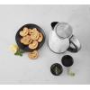 imageCuisinart GK1 Digital Goose Neck Kettle Precision Gooseneck Spout Designed for Precise Pour Control that Holds 1Liter 1200Watt Allows for Quick Heat Up Stainless SteelBlackMarble