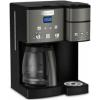 imageCuisinart SS15W Maker Coffee Center 12Cup Coffeemaker and SingleServe Brewer White Stainless SteelBlackStainless