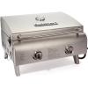 imageCuisinart Chefs Style Tabletop Portable Propane Gas Grill with Dual Burners 20000 BTUs Total Small Grill for Camping ampamp Tailgates Barbecue Grill Stainless SteelProfessional Gas Grill  TwoBurner  Stainless Steel