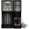 imageCuisinart SS15W Maker Coffee Center 12Cup Coffeemaker and SingleServe Brewer White Stainless SteelBlackStainless