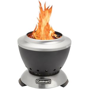 imageCuisinart COH800 Cleanburn Smokeless 24quot Fire Pit with Wind Guard Easy Clean Removable Base for Ash and Locking BaseCleanburn 75 Tabletop Fire Pit