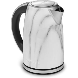 imageCuisinart GK1 Digital Goose Neck Kettle Precision Gooseneck Spout Designed for Precise Pour Control that Holds 1Liter 1200Watt Allows for Quick Heat Up Stainless SteelBlackMarble