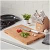 imageCuisinart 17quot Reversible End Grain Bamboo Cutting Board Embedded Handles