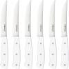 imageCuisinart Black Triple Rivet 6pc Steak Knife SetStainless Steel with White