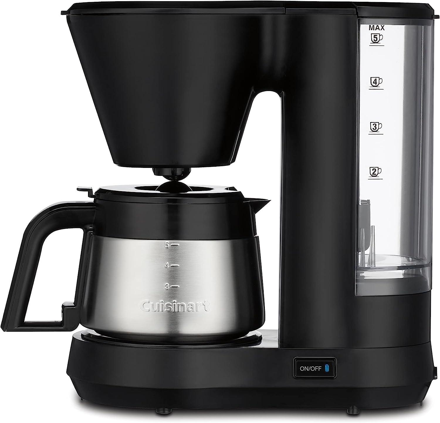 imageCuisinart 5Cup Coffeemaker with Stainless Steel Carafe DCC5570NAS