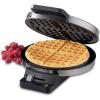 imageCuisinart Waffle Maker 1250W Round Classic Waffle Iron 5Setting Adjustable Browning Control WMRCANAS Brushed Stainless