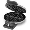 imageCuisinart Waffle Maker 1250W Round Classic Waffle Iron 5Setting Adjustable Browning Control WMRCANAS Brushed Stainless