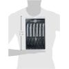 imageCuisinart Knife Set 6pc Steak Knife Set with Steel Blades for Precise Cutting Lightweight Stainless Steel ampamp Durable C77TR6PSK BlackBlack