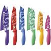 imageCuisinart C5512PRTD 12 PC Tie Knife AdvantageCutlerySet 2Piece TyeDye Print