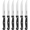 imageCuisinart Knife Set 6pc Steak Knife Set with Steel Blades for Precise Cutting Lightweight Stainless Steel ampamp Durable C77TR6PSK BlackBlack