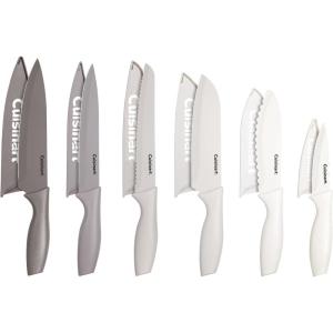 imageCuisinart C550112PCKS Collection 12Piece Knife Multicolor AdvantageCutlerySet MulticoloredAlmond Mocha
