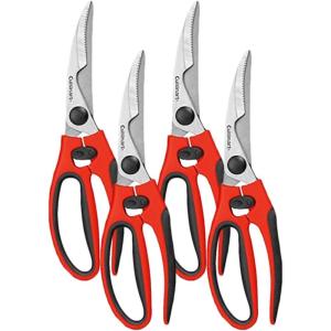 imageCuisinart C77SHRP 9quot Poultry Shears with SoftGrip Handles1 Count Pack of 4
