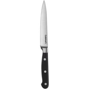 imageCuisinart C77TR5SUT Triple Rivet Collection 5quot Serrated Utility Knife Black5