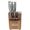 imageCuisinart 7 Pc Stainless Steel Essentials Cutlery Block Set with Built in Sharpener