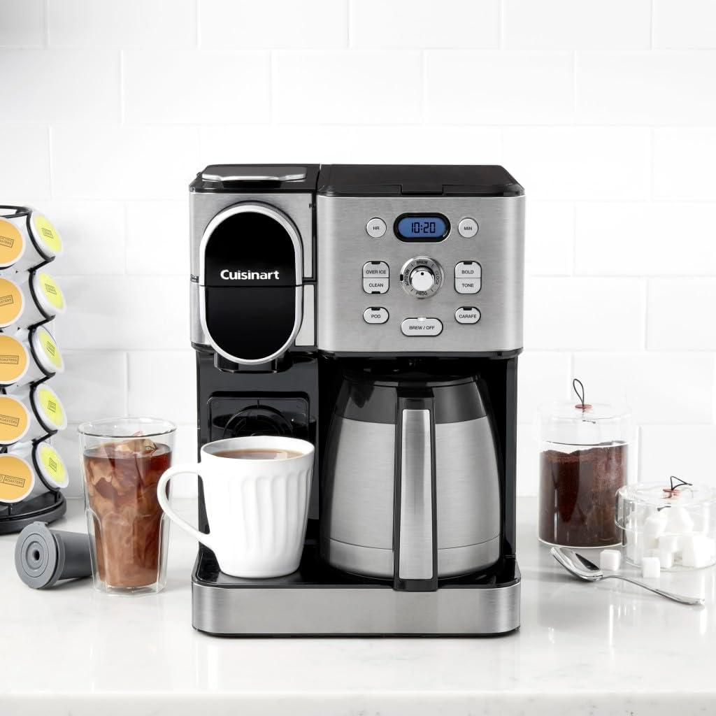 imageCuisinart Coffee Center 10Cup Thermal Coffeemaker and SingleServe Brewer