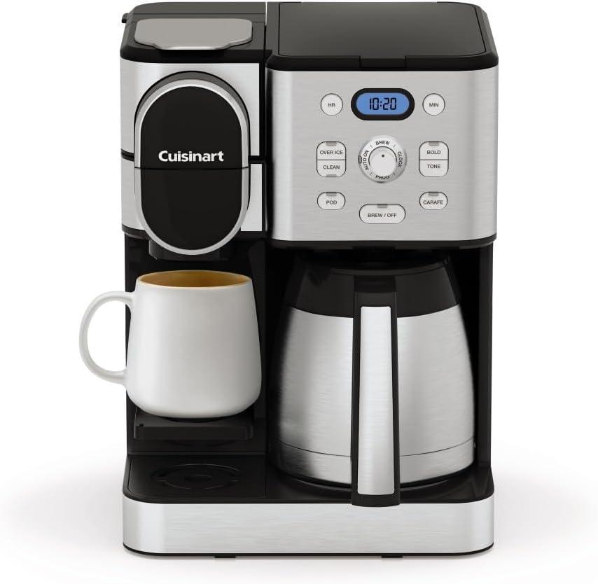 imageCuisinart Coffee Center 10Cup Thermal Coffeemaker and SingleServe Brewer