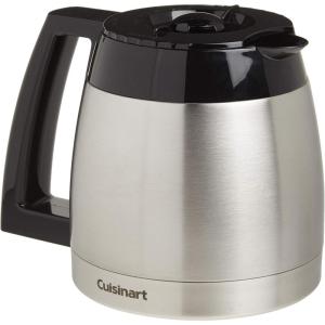 imageCuisinart DCG600RC 10Cup Replacement Thermal Carafe with Lid Compatible with Cuisinart Coffeemakers Stainless SteelCarafe