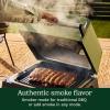 image:imageCuisinart FlavorBoost  8in1 Outdoor Electric Grill Portable Electric Grill Outdoor Barbecue Smoker amp Air Fry Cook 6 Steaks Versatile BBQ Smoker amp Portable BBQ Outdoors