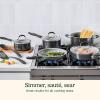image:imageCuisinart 11Pc Advantage Ceramic Nonstick Set 55C11BK