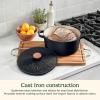 image:imageCuisinart Earth amp Essence 5 Qt Casserole with Cover  Sage CI65025SGMWBlack