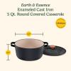 image:imageCuisinart Earth amp Essence 5 Qt Casserole with Cover  Sage CI65025SGMWBlack
