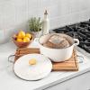 image:imageCuisinart Earth amp Essence 5 Qt Casserole with Cover  Sage CI65025SGMWWhite