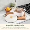 image:imageCuisinart Earth amp Essence 5 Qt Casserole with Cover  Sage CI65025SGMWWhite