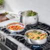 image:imageCuisinart PureClad Triple Ply Stainless Steel 55 Qt Saute Pan wCover12Piece Set