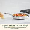 image:imageCuisinart PureClad TriplePly 8 Stainless Steel Skillet PCT2220
