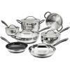 image:imageCuisinart RADIANT PRO 11Piece Stainless with Brushed Titanium Finish Cookware Set