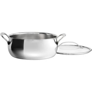 image:imageCuisinart PureClad Triple Ply Stainless Steel 55 Qt Saute Pan wCover45 Quart Dutch Oven