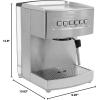 image:imageCuisinart EM200NP1 Programmable 15Bar Espresso Maker Stainless SteelStainless Steel