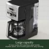 image:imageCuisinart Personal Brew 12Cup Coffee Maker Automatic Coffee Machine Programmable Coffee Maker for Home Brewing Convenience with Adjustable Brew Strength Stainless SteelBlack DCC12