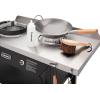 image:imageCuisinart 12 Carbon Steel Hammered Wok Traditional Round Bottom Stir Fry Pan with Wooden amp Helper Handle for Authentic Asian Cuisine Wok Hei Cooking Perfect for StirFry Saut amp Deep Fry12 Carbon Steel Hammered Wok
