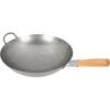 image:imageCuisinart 12 Carbon Steel Hammered Wok Traditional Round Bottom Stir Fry Pan with Wooden amp Helper Handle for Authentic Asian Cuisine Wok Hei Cooking Perfect for StirFry Saut amp Deep Fry14 Carbon Steel Hammered Wok