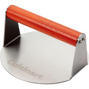 image:imageCuisinart 6 Stainless Steel Smashed Burger Press Juicy and Crispy Burgers for BBQs CookoutsStainless Steel