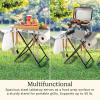 image:imageCuisinart Fold n Go Prep Table Portable Folding Table and Grill Stand with Tool hooks Trash Bag Holder Paper Towel Rack 24 x 20 Steel Food Prep Station Perfect for BBQs Tailgates and Camping