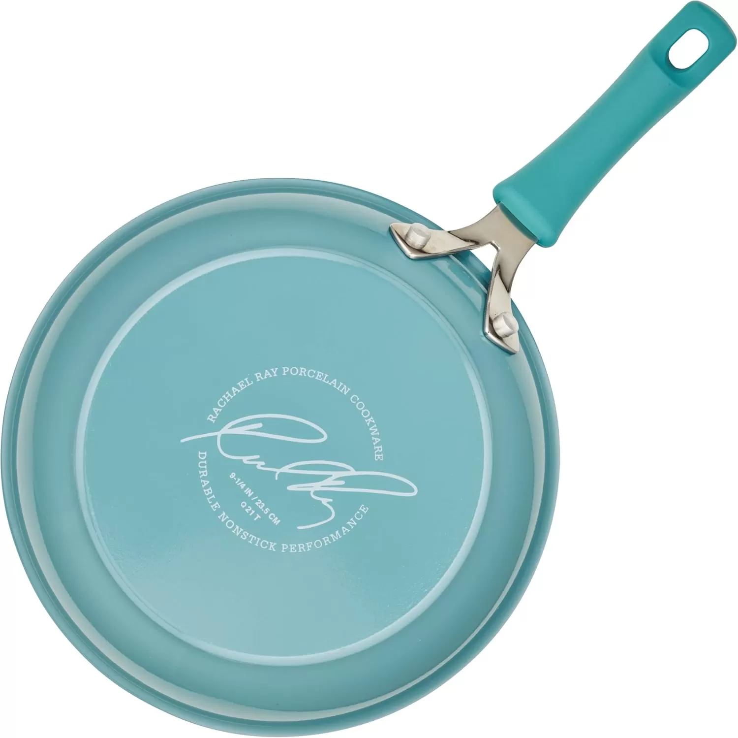 imageRachael Ray Cook  Create Nonstick Frying PansSkillet Set 95 Inch and 1175 Inch RedAgave Blue