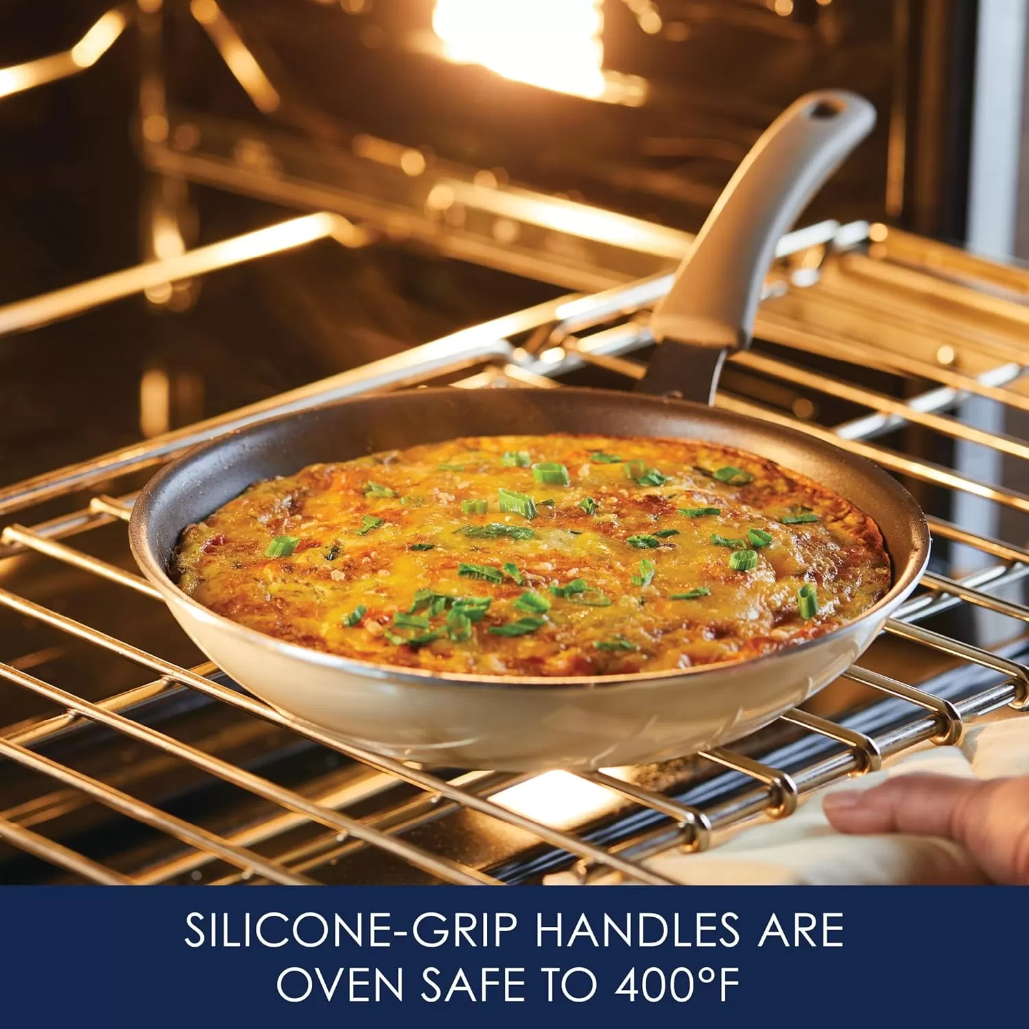 imageRachael Ray Cook  Create Nonstick Frying PansSkillet Set 95 Inch and 1175 Inch RedAlmond
