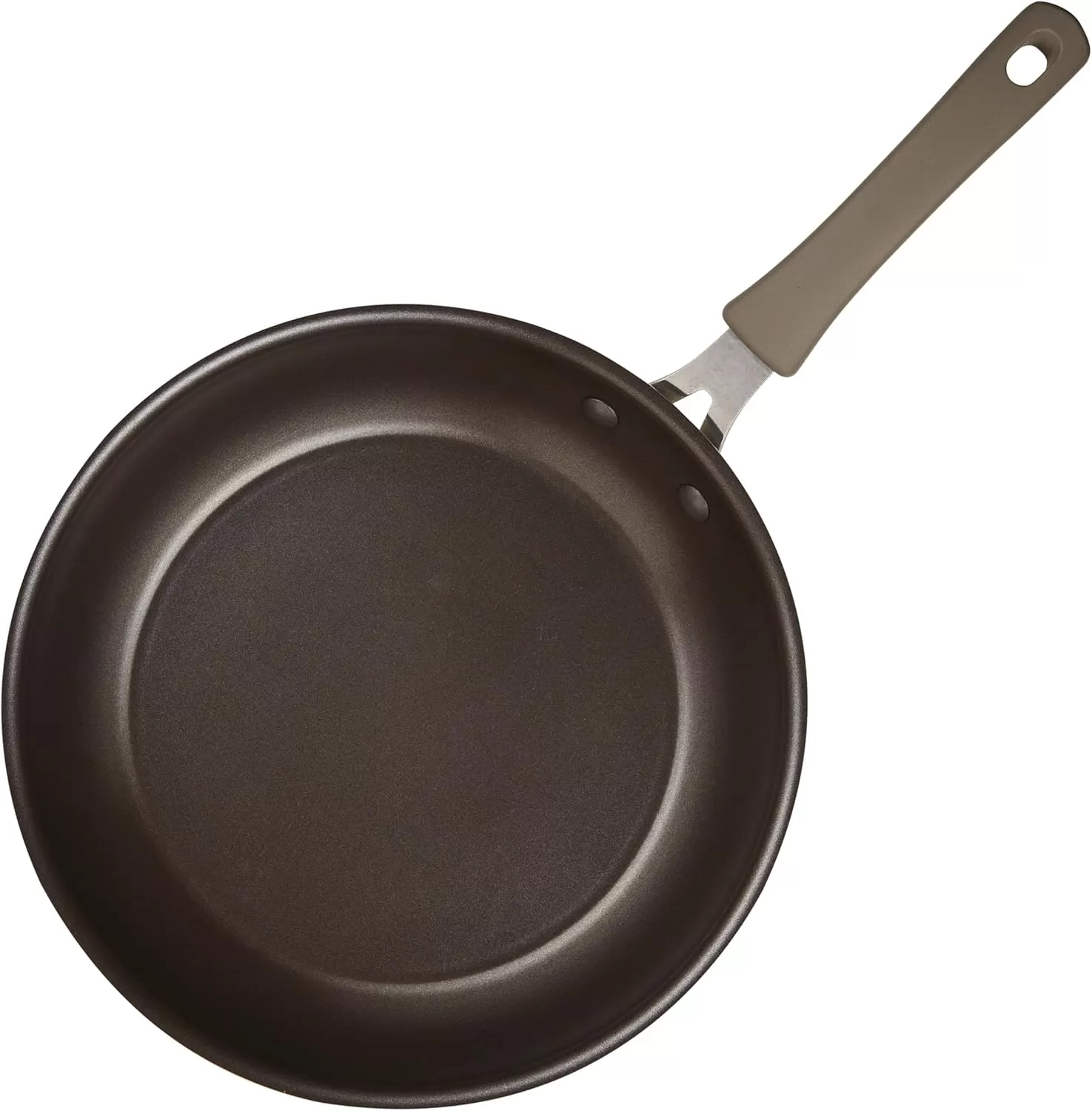 imageRachael Ray Cook  Create Nonstick Frying PansSkillet Set 95 Inch and 1175 Inch RedAlmond
