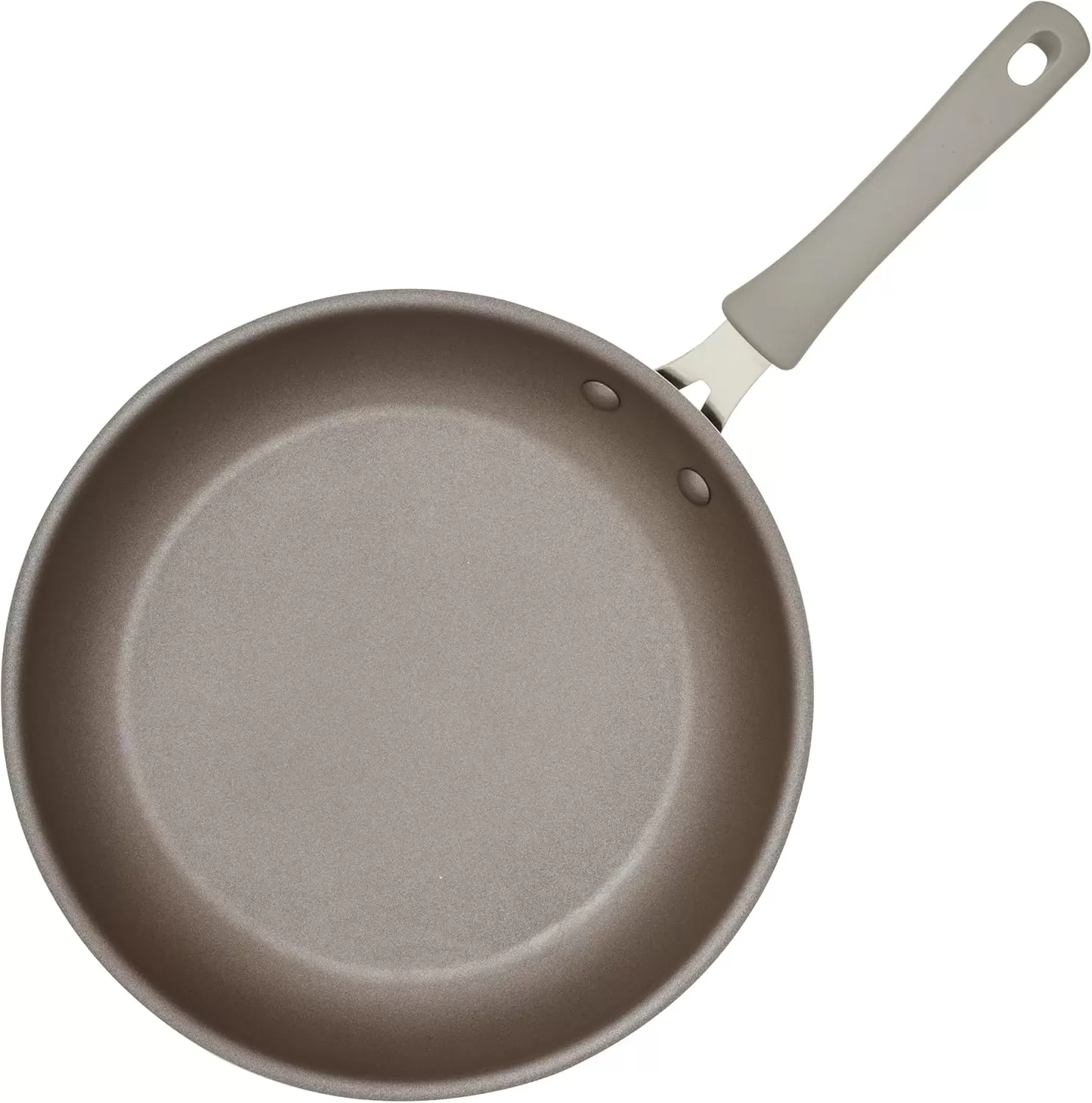 imageRachael Ray Cook  Create Nonstick Frying PansSkillet Set 95 Inch and 1175 Inch RedGray