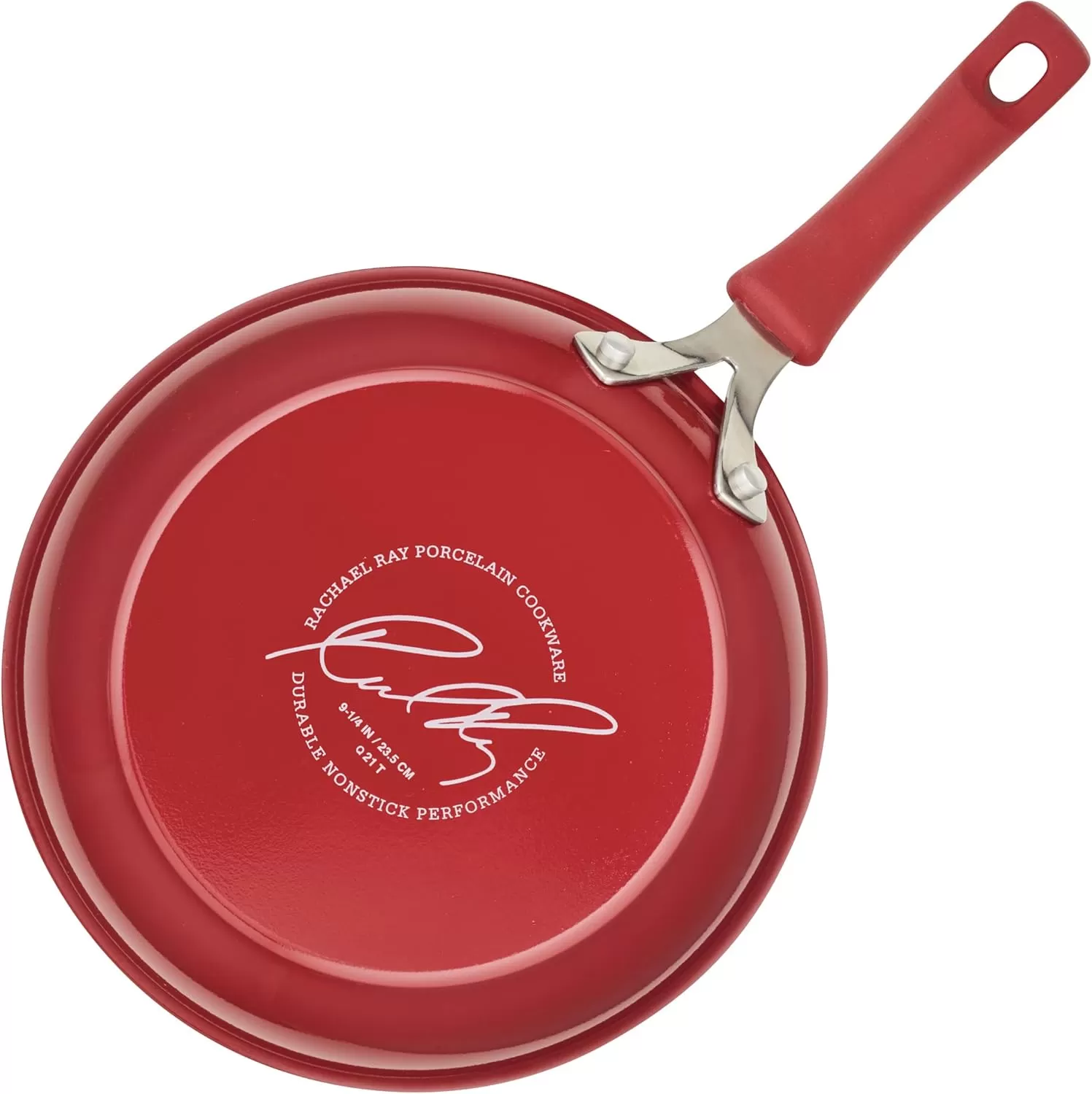 imageRachael Ray Cook  Create Nonstick Frying PansSkillet Set 95 Inch and 1175 Inch RedRed