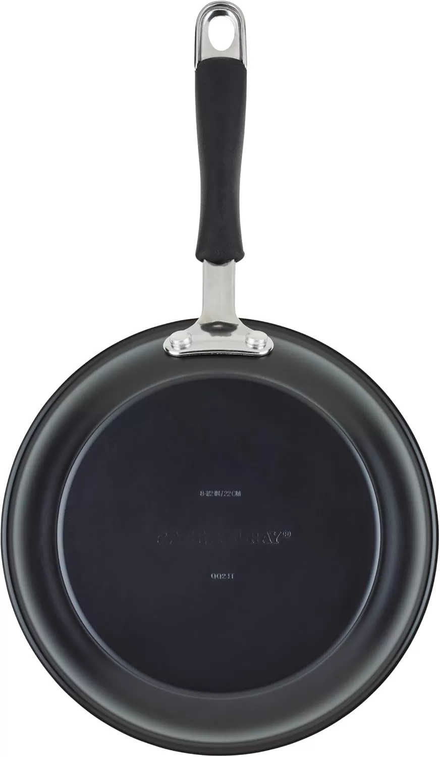 imageRachael Ray Cucina Ceramic Nonstick Saute Pan with Lid 3 Quart Non Stick Sauteuse Pan Dishwasher Safe  AlmondPeppercorn
