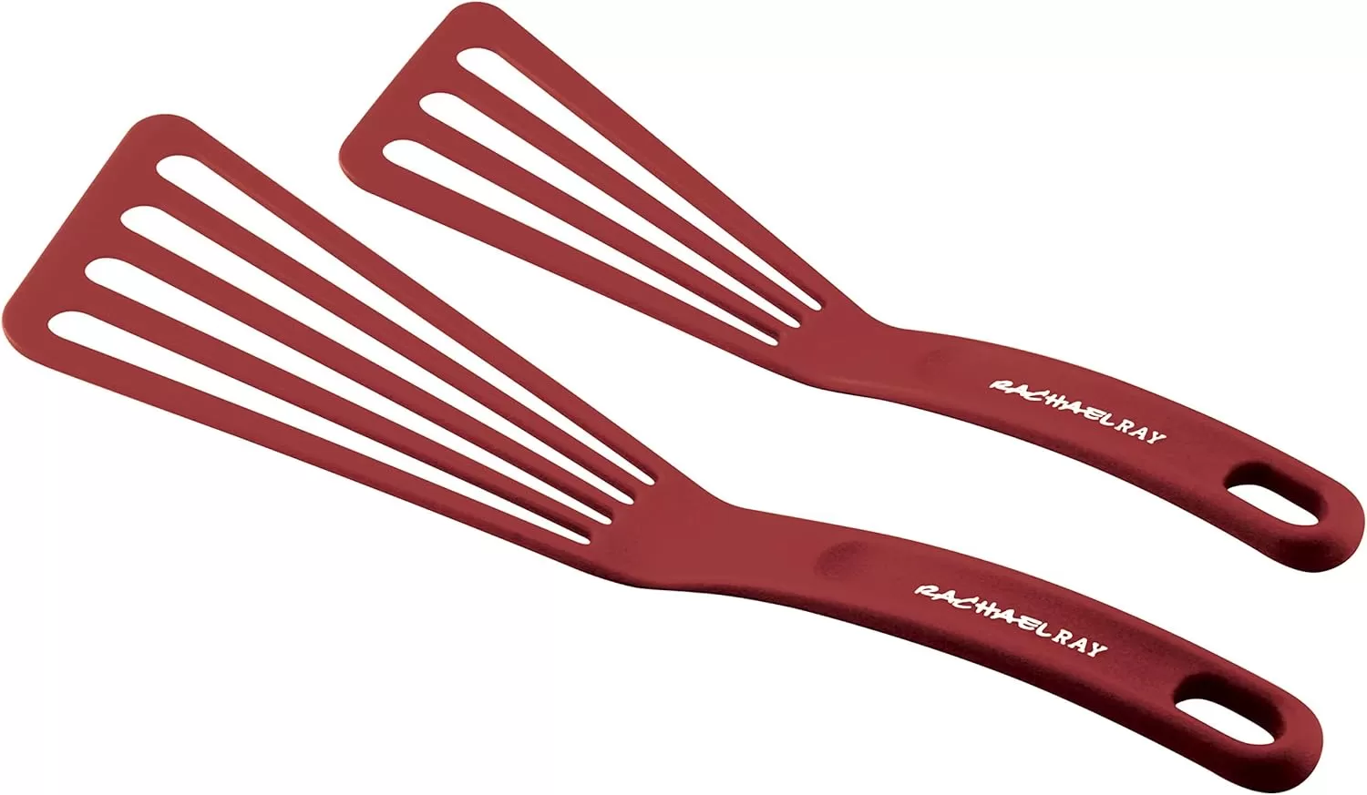 imageRachael Ray KitchenTools and Gadgets Nylon Cooking Utensils  Spatula  Fish Turners  2 Piece RoseRose