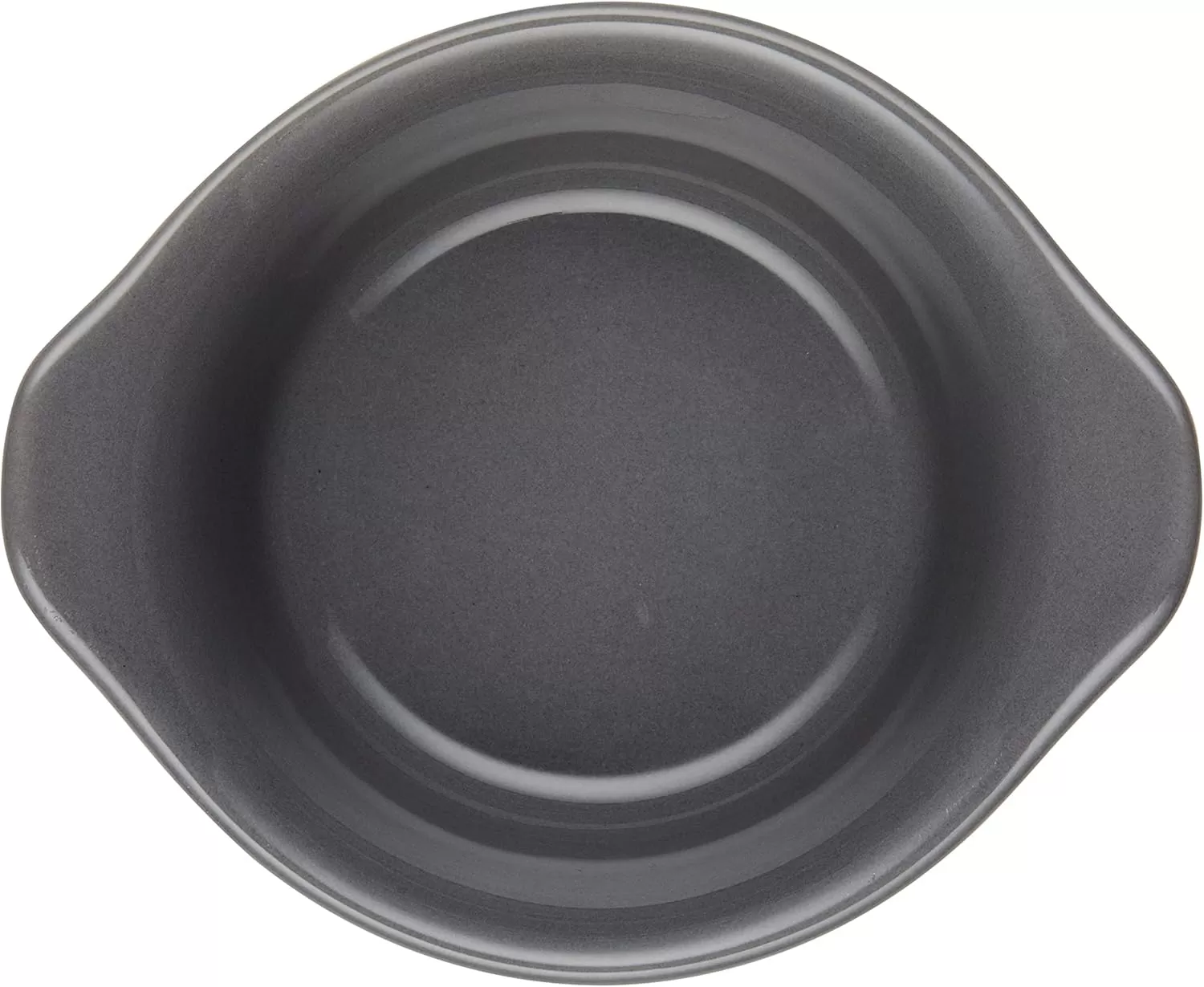 imageRachael Ray Solid Glaze Ceramics Round RamekinsDipping Cup Set 4 Piece Agave BlueGray